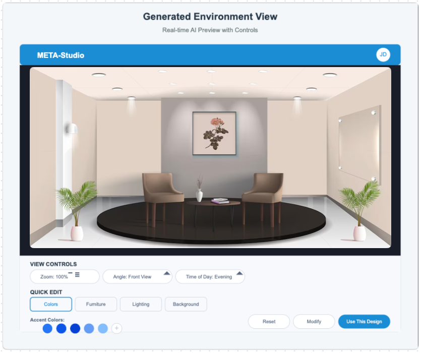 Meta Studio 서비스 흐름도