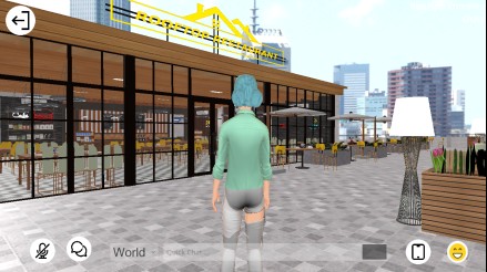 옥상 카페